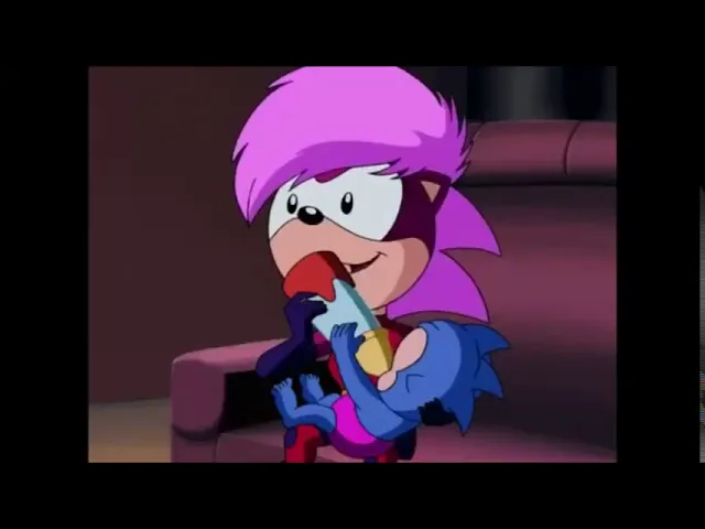 Sonic Underground Scene - Hip Hedgehog poops Himself